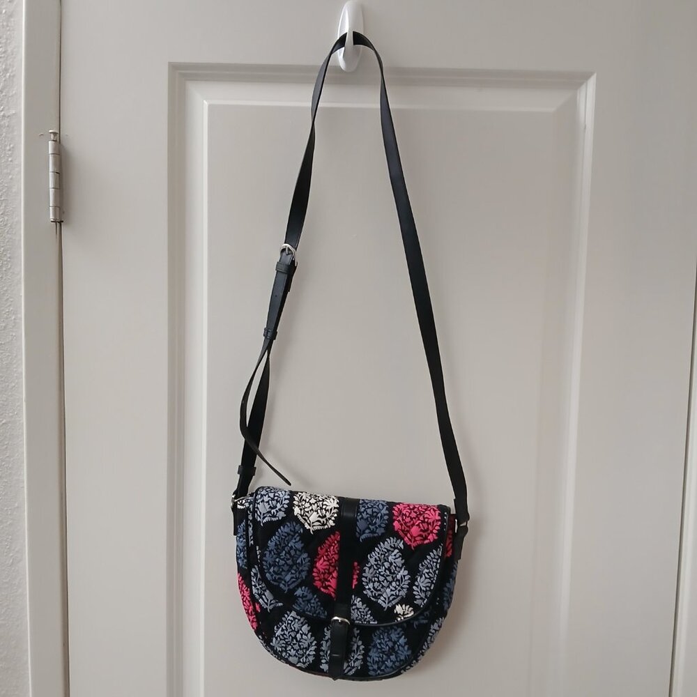 Vera Bradley Slim Saddle Bag in Northern Lights GUC - Picture 2 of 11